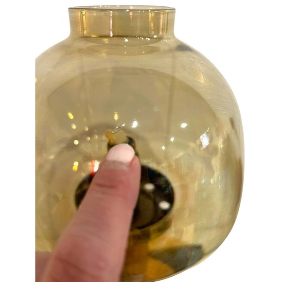 Vtg Jakobsson Style Candlestick Holder Wood And Brass Mushroom Shade Swedish MCM - Picture 12 of 15